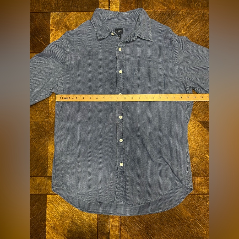 J. Crew Casual Blue Shirt